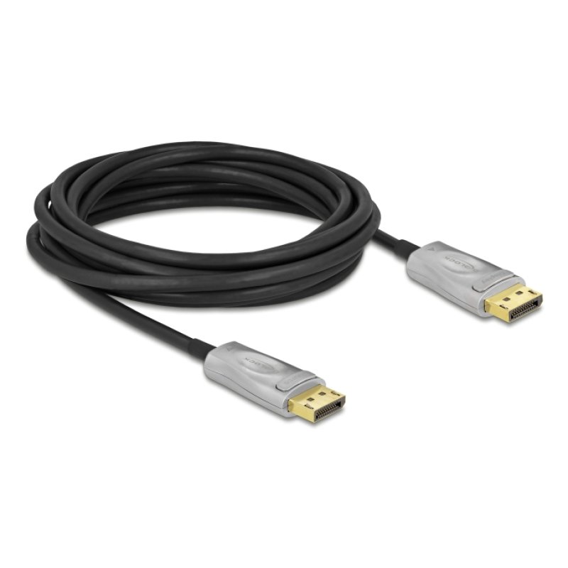 DeLOCK 85879 DisplayPort cable 5 m Black, Grey