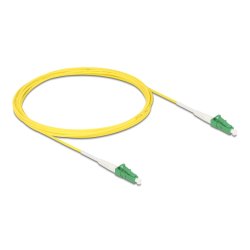 DeLOCK 83229 InfiniBand/fibre optic cable 3 m LC LC/APC Yellow