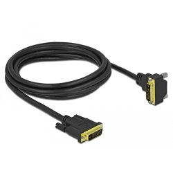 DeLOCK 85894 câble DVI 2 m DVI-D Noir
