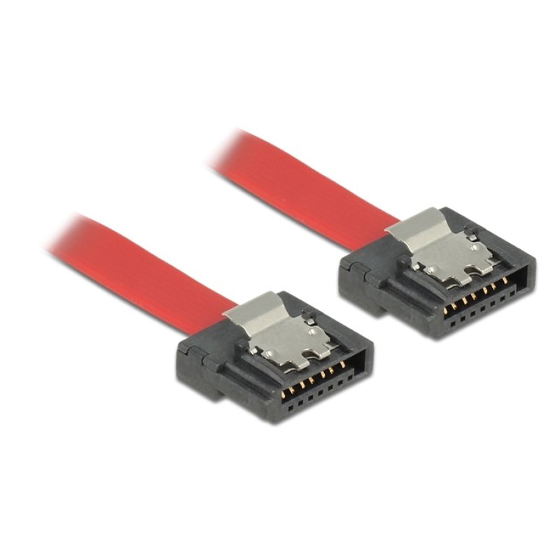 DeLOCK 83833 SATA cable 0.2 m SATA 7-pin Red