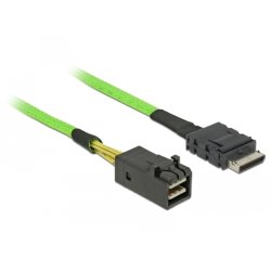DeLOCK 85694 Serial Attached SCSI (SAS) cable 0.5 m Green
