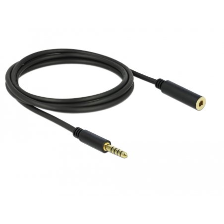 DeLOCK 85797 audio cable 2 m 4.4mm Black