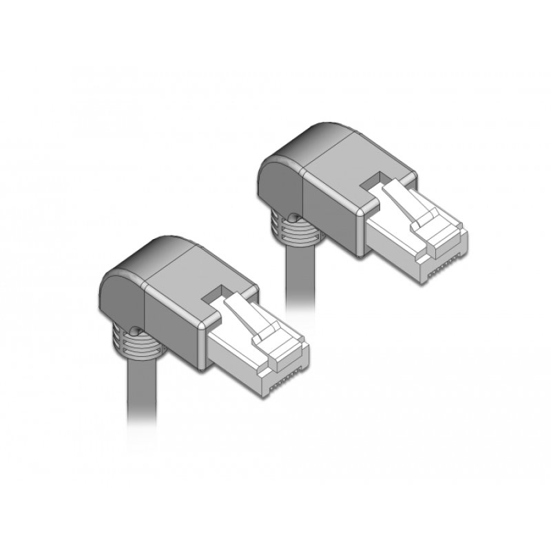 DeLOCK 85858 câble de réseau Gris 0,5 m Cat5e SF/UTP (S-FTP)