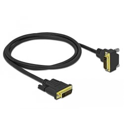 DeLOCK 85893 DVI cable 1 m DVI-D Black