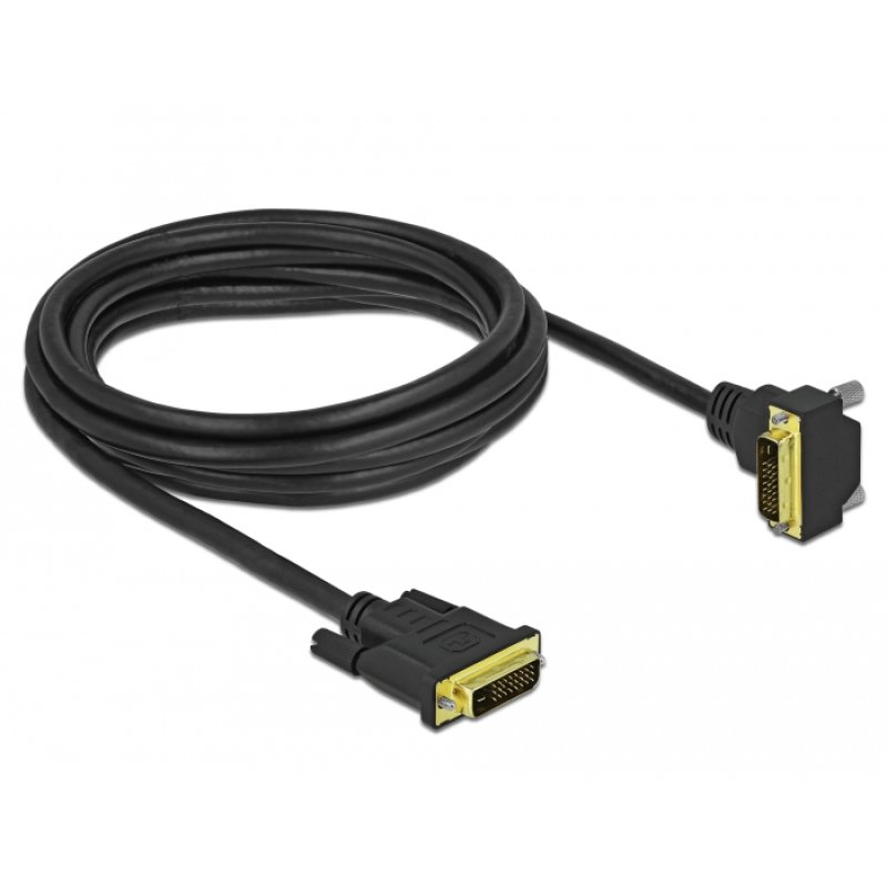 DeLOCK 85895 DVI cable 3 m DVI-D Black