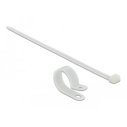 DeLOCK 18875 cable tie Ladder cable tie Nylon White 10 pc(s)