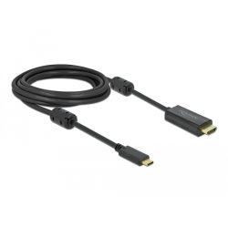 DeLOCK Câble actif USB Type-C à HDMI (DP Alt Mode) 4K 60 Hz 3 m