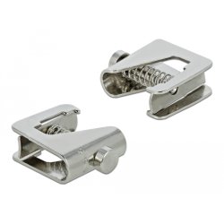 DeLOCK Shield Clamp for Busbar - Cable diameter 1 - 6 mm