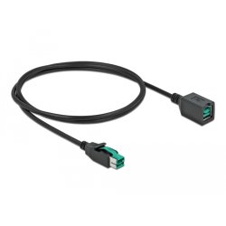 DeLOCK Câble d’extension PoweredUSB 12 V 1 m