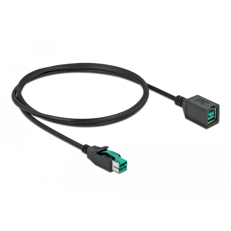 DeLOCK PoweredUSB extension cable 12 V 1 m
