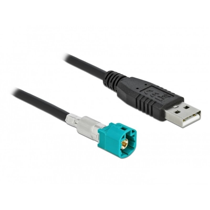 Delock Kabel HSD Z Stecker zu USB 2.0 Typ-A Stecker 0,5 m