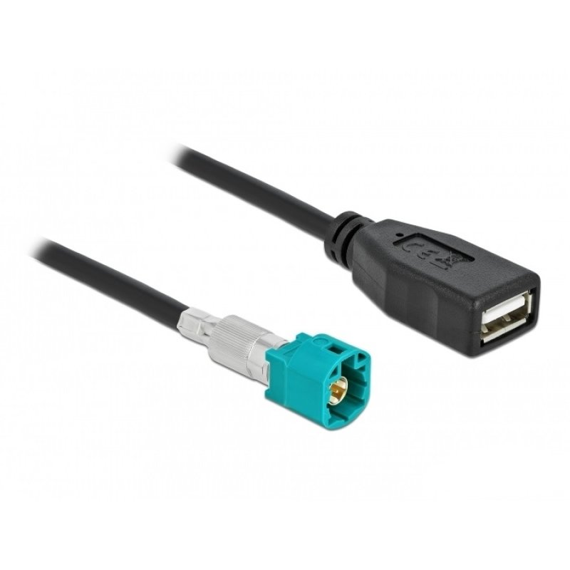 Delock Kabel HSD Z Stecker zu USB 2.0 Typ-A Buchse 0,5 m Premium