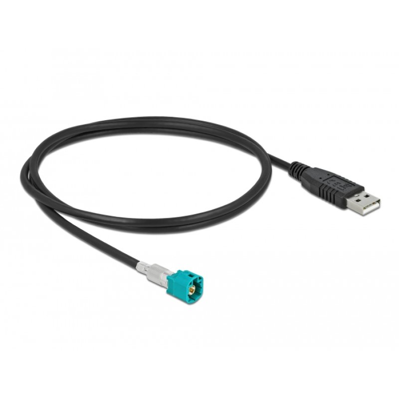 Delock Kabel HSD Z Stecker zu USB 2.0 Typ-A Stecker 1 m