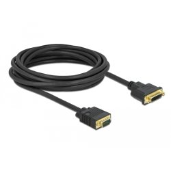 Delock Kabel DVI 24 5 Buchse zu VGA Stecker 5 m