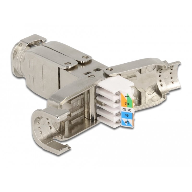 DeLOCK Coupleur pour câble de réseau Cat.6 STP sans outil.