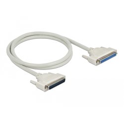 DeLOCK Serial Cable D-Sub 37 male to female 1 m