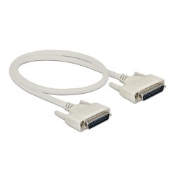 DeLOCK Câble Serial D-Sub 25 mâle à mâle 0,5 m