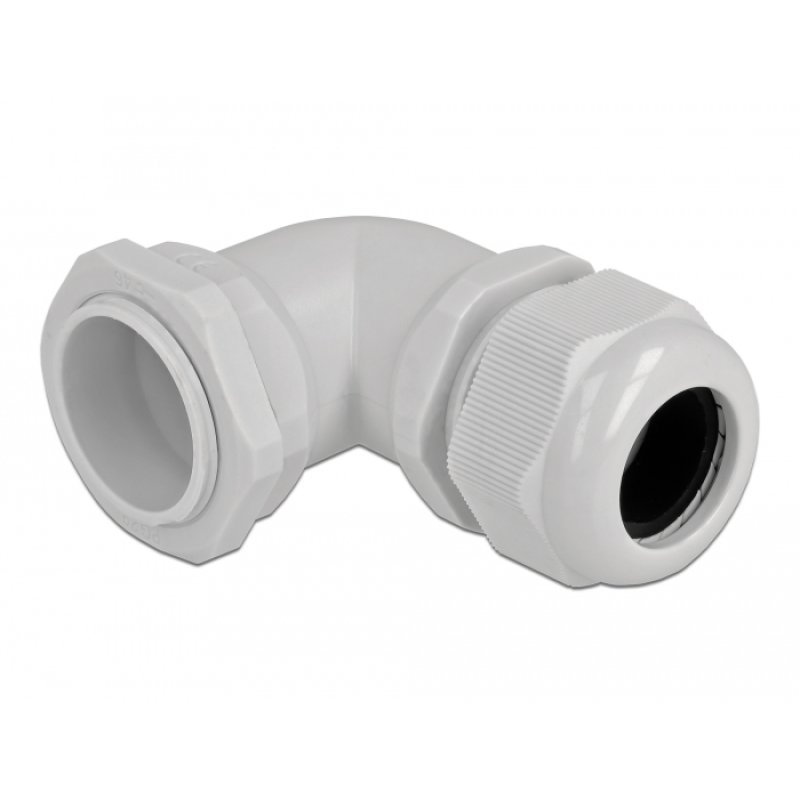 DeLOCK Cable Gland 90° angled PG29 grey