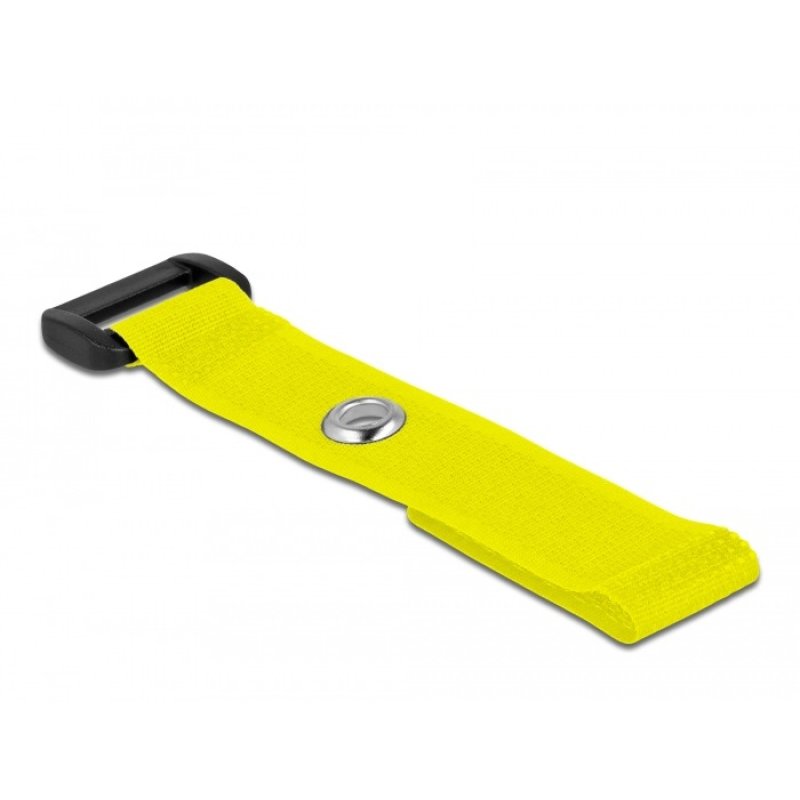 DeLOCK Serre-câbles à scratch avec boucle et œillet de fixation L 150 x l 20 mm, 5 pièces