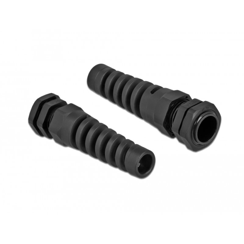 DeLOCK Cable Gland with strain relief PG11 black