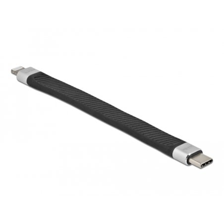DeLOCK FPC Flat Ribbon Cable USB Type-C to Lightning for iPhone, iPad and iPod 13 cm