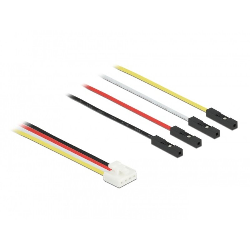 DeLOCK Conversion IOT Grove Cable 4 x pin male to 4 x Jumper female 5 cm