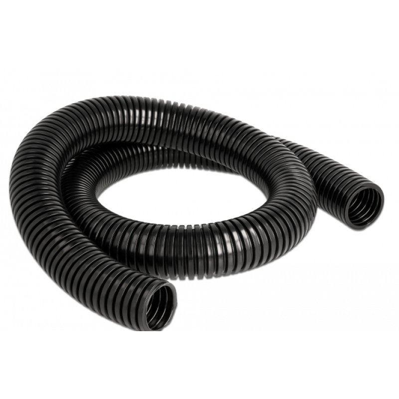DeLOCK Manchon de protection de câble, 1 m x 34,5 mm, noir