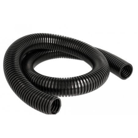 DeLOCK Manchon de protection de câble, 1 m x 34,5 mm, noir