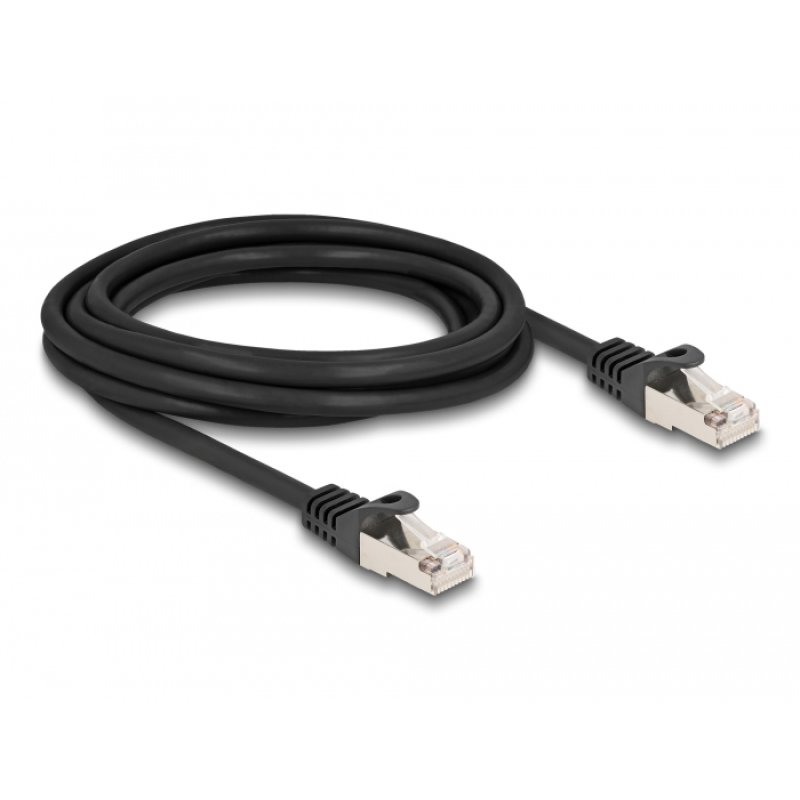 DeLOCK Cable RJ50 male to RJ50 male S/FTP 3 m black