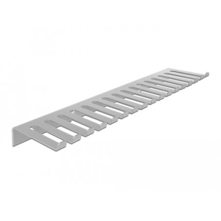 Delock Kabelhalterung 325 x 90 mm zur Wandmontage grau