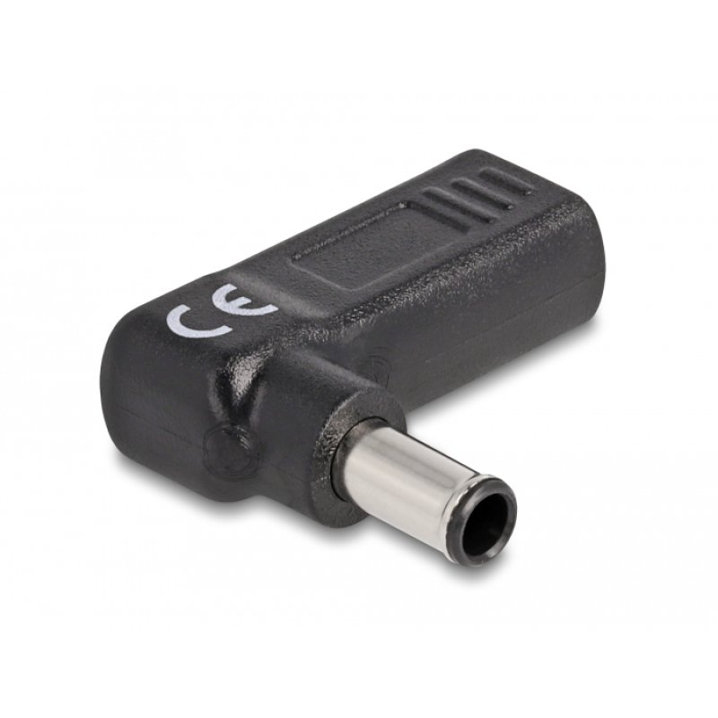 Delock Adapter für Notebook Ladekabel USB Type-C™ Buchse zu Sony 6,0 x 4,3 mm Stecker 90° gewinkelt