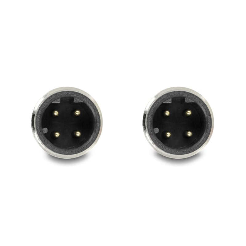Delock M12 Kabel D-kodiert 4 Pin Stecker zu Stecker PVC 1 m