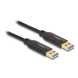 DeLOCK USB Type-C 5 Gbps Data Link Cable KM Switch 2 m