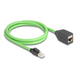 DeLOCK 80880 câble de réseau Vert 1 m Cat6a SF/UTP (S-FTP)