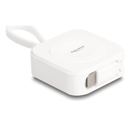 DeLOCK 83023 mobile device charger Smartwatch White USB Wireless charging Indoor