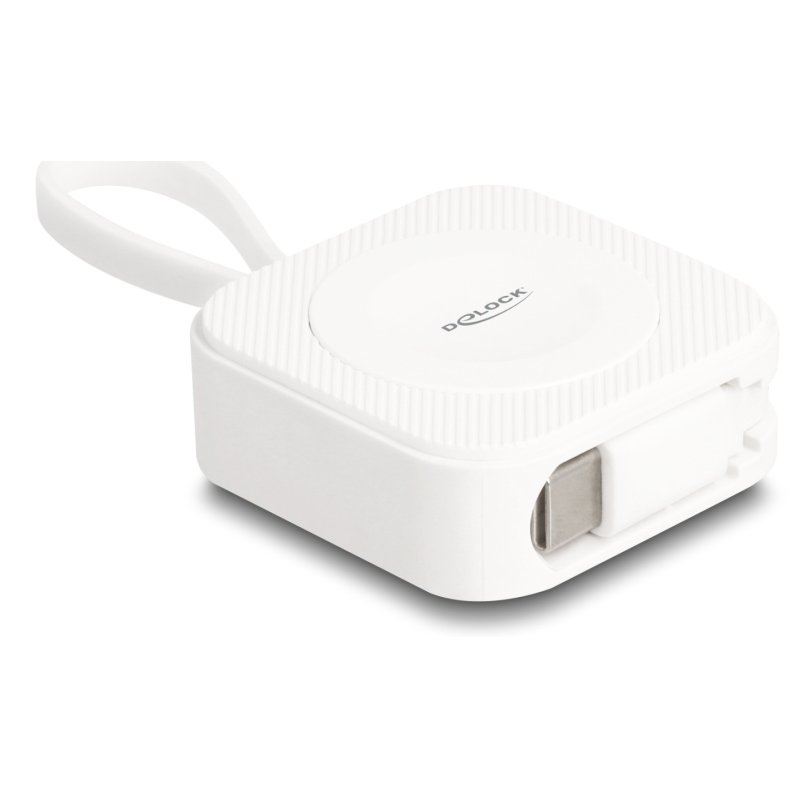 DeLOCK 83023 mobile device charger Smartwatch White USB Wireless charging Indoor