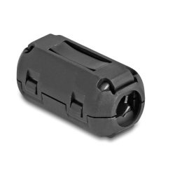 Delock Ferritkern / Ferritring für Rundkabel 9 mm 2 Stück schwarz