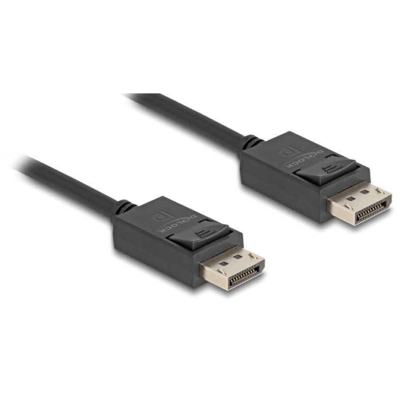 DeLOCK Câble DisplayPort 16K 30 Hz / 8K 60 Hz 40 Gbps 1 m