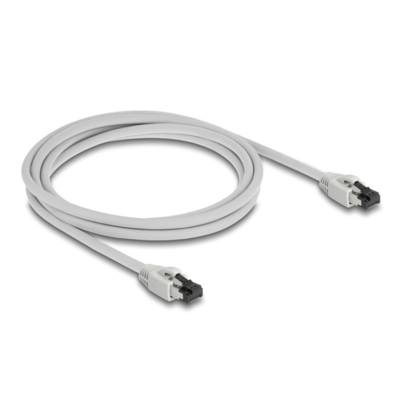 DeLOCK 80560 networking cable Grey 2 m Cat8.1 S/FTP (S-STP)
