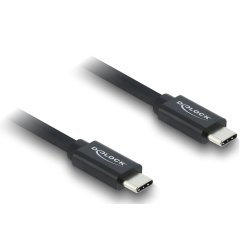 DeLOCK 81706 câble USB USB4 Gen 3x2 1 m USB C Noir