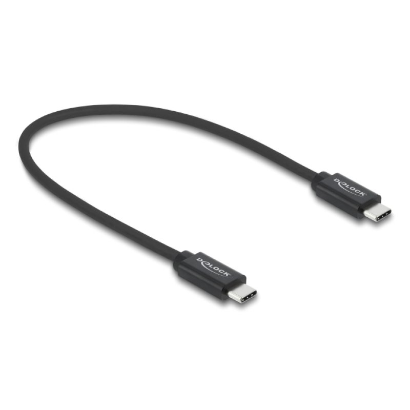 Delock Koaxiales USB 40 Gbps Kabel USB PD 3.1 240 W 0,5 m