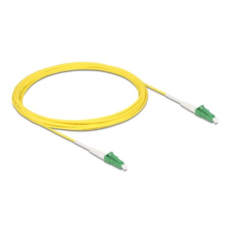 DeLOCK 83232 InfiniBand/fibre optic cable 5 m LC LC/APC Yellow