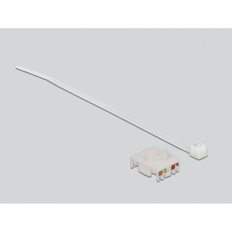 DeLOCK Cable Connector RJ45 jack to Cat.6A LSA with protective cap waterproof