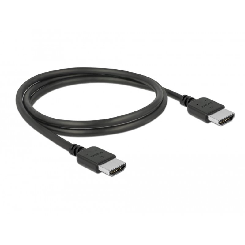 Delock Premium HDMI Kabel 4K 60 Hz 1 m
