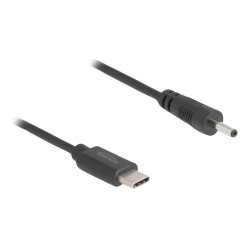 Delock USB Type-C™ Stromkabel zu DC 3,0 x 1,1 mm Stecker 27 cm