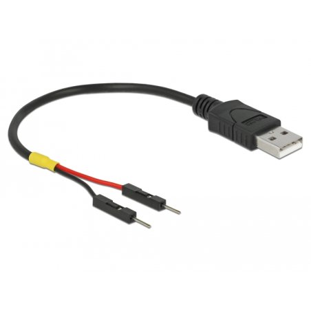 DeLOCK 85400 USB cable 0.1 m USB A Black