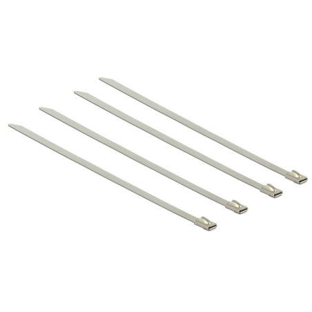 DeLOCK 18630 serre-câbles Acier inoxydable 20 pièce(s)