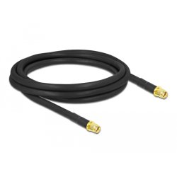 Delock Antennenkabel RP-SMA Stecker zu RP-SMA Stecker LMR/CFD300 2 m low loss