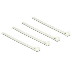 DeLOCK 18638 cable tie Nylon White 100 pc(s)