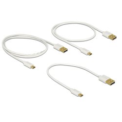 DeLOCK 83679 USB cable USB 2.0 USB A Micro-USB B White